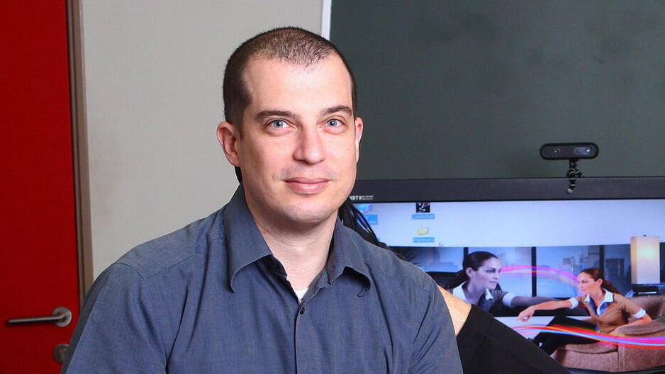 Q.ai founder Aviad Maizels (Photo: Orel Cohen) אביעד מייזלס