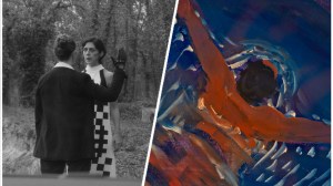 'Two People Exchanging Saliva' and 'Butterfly'