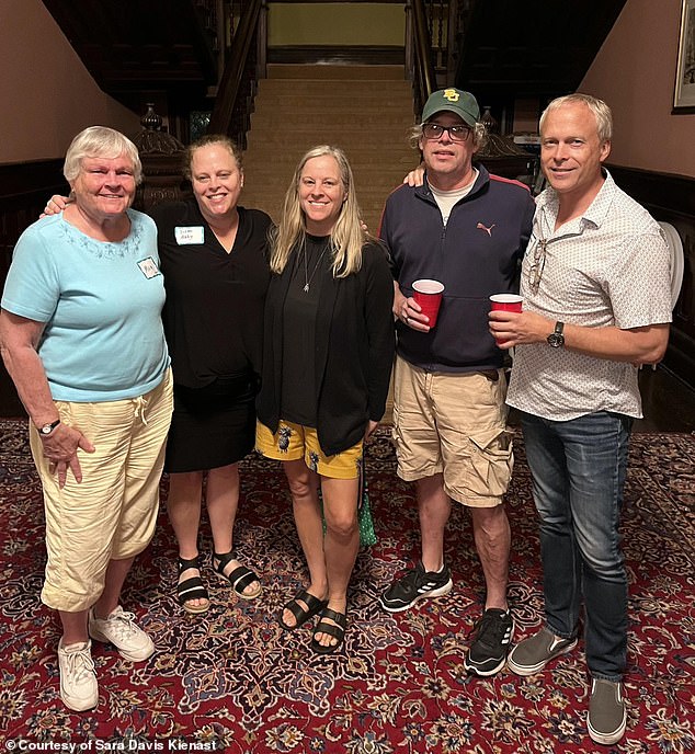 From left: The children's mother Peggy Jo, Abby, Sara, John and Ted