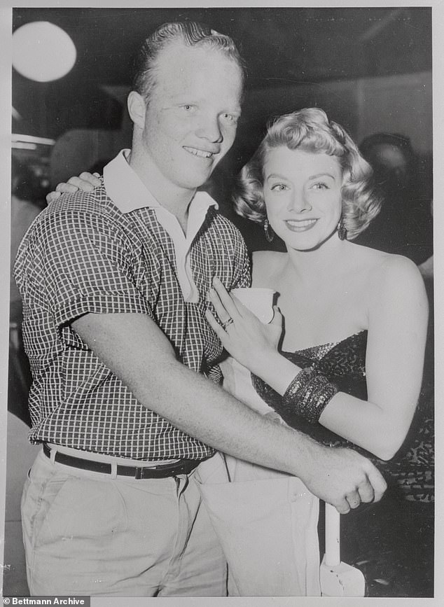 In May 1958, her father Dennis - one of Bing Crosby¿s four sons from his first marriage to actress Dixie Lee - wed Las Vegas showgirl and model Pat Sheehan; (Dennis Crosby and Rosemary Clooney on set of White Christmas)