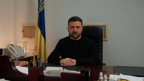 Zelenskyy speaks from presidential bunker on fourth anniversary of Russia-Ukraine war  – video