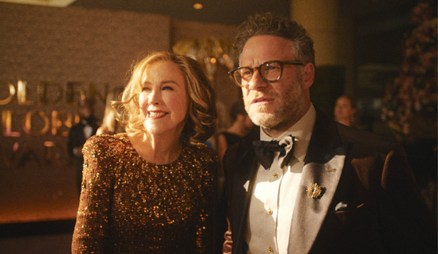 Catherine O'Hara and Seth Rogen in "The Studio" Episode 8, "The Golden Globes"