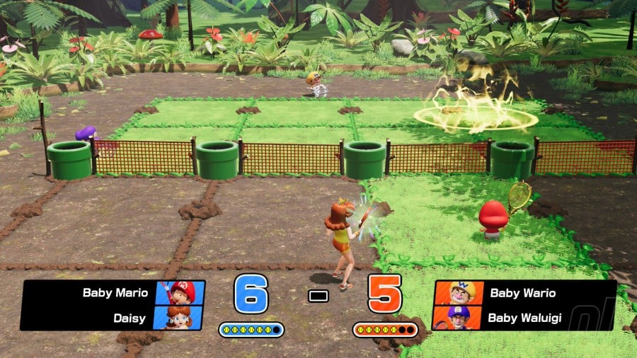 Mario Tennis Fever Review - Screenshot 3 of 7