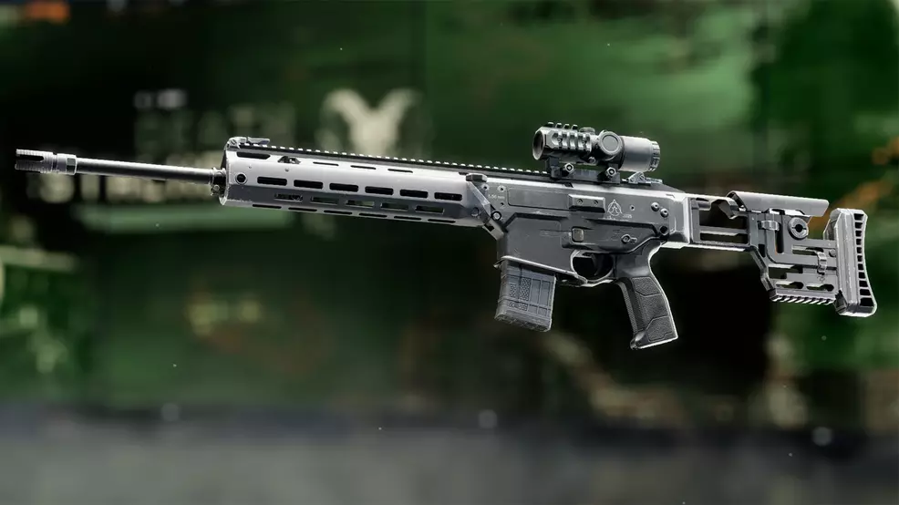 The GRT-CPS DMR inspect in Battlefield 6 Season 2.