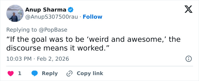 Screenshot of a tweet discussing Chappell Roan’s Grammys look controversy and public reactions. Screenshot of a tweet discussing Chappell Roan’s Grammys look controversy and public reactions.