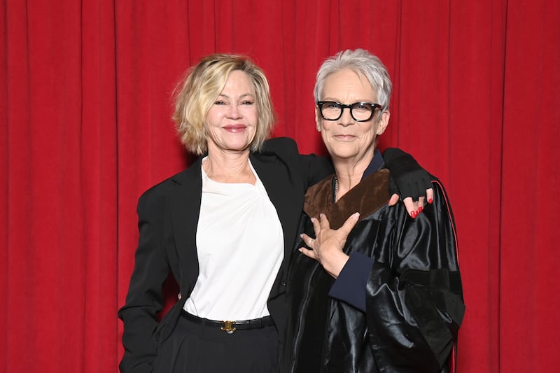 Melanie Griffith and Jamie Lee Curtis  2024
