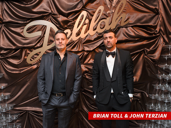 Brian Toll and John Terzian DELILAH sub getty
