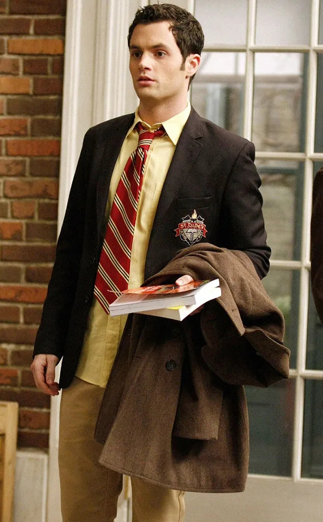 Penn Badgley Buzzed Off Most of His Hair on the First Day of Filming