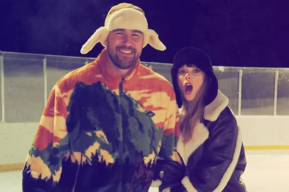 Travis Kelce and Taylor Swift Travis Kelce/Instagram 
