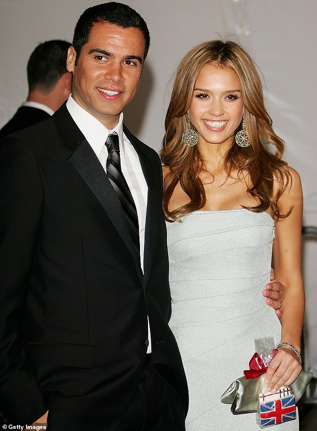 They held an impromptu courthouse wedding in Beverly Hills in May 2008, the month before Alba delivered their firstborn daughter Honor; pictured in 2006