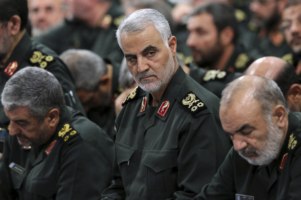 Iranian Quds Force Commander General Qasem Soleimani (Photo: AP) מפקד כח קודס שחוסל קאסם סולימאני