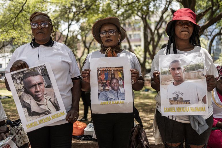 Relatives of Kenyan nationals conscripted by the Russian army