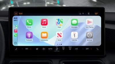 Apple CarPlay iOS 26 Tight Crop
