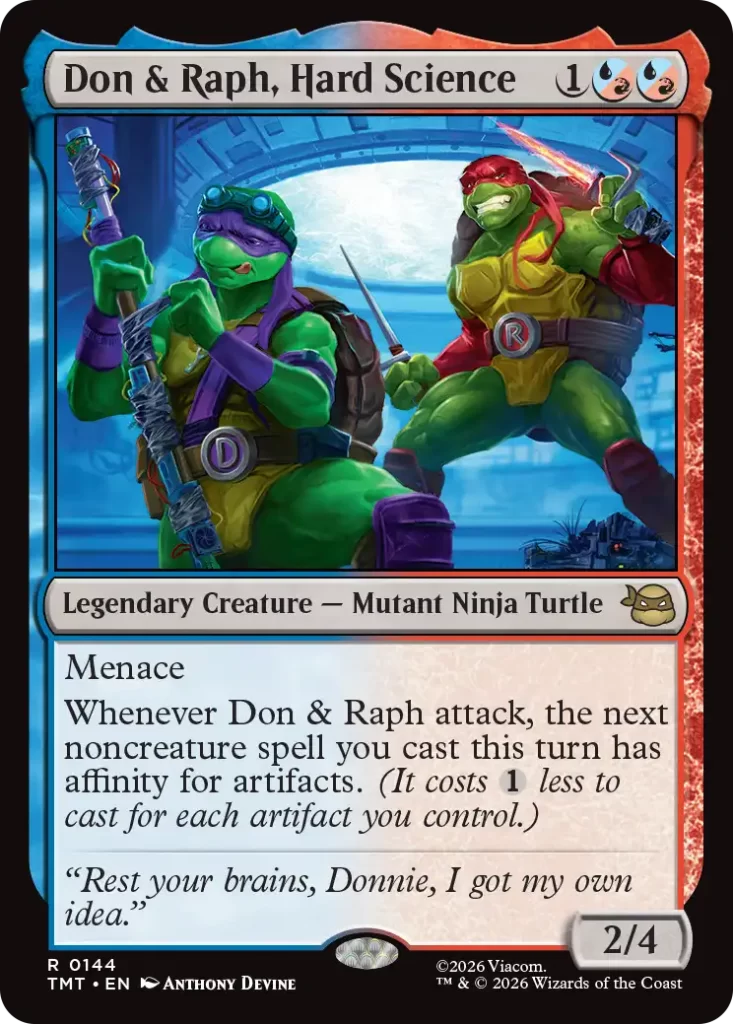 Don & Raph, Hard Science