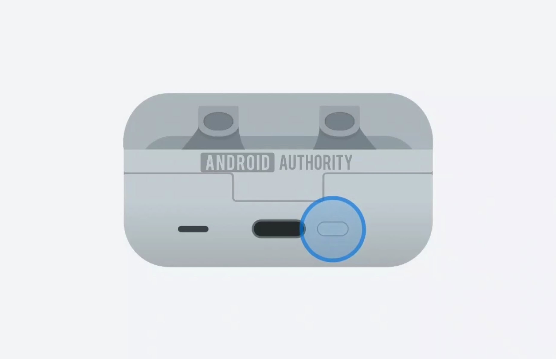 Galaxy Buds 4 Pro Leaked render showing rear button and rear speaker grille