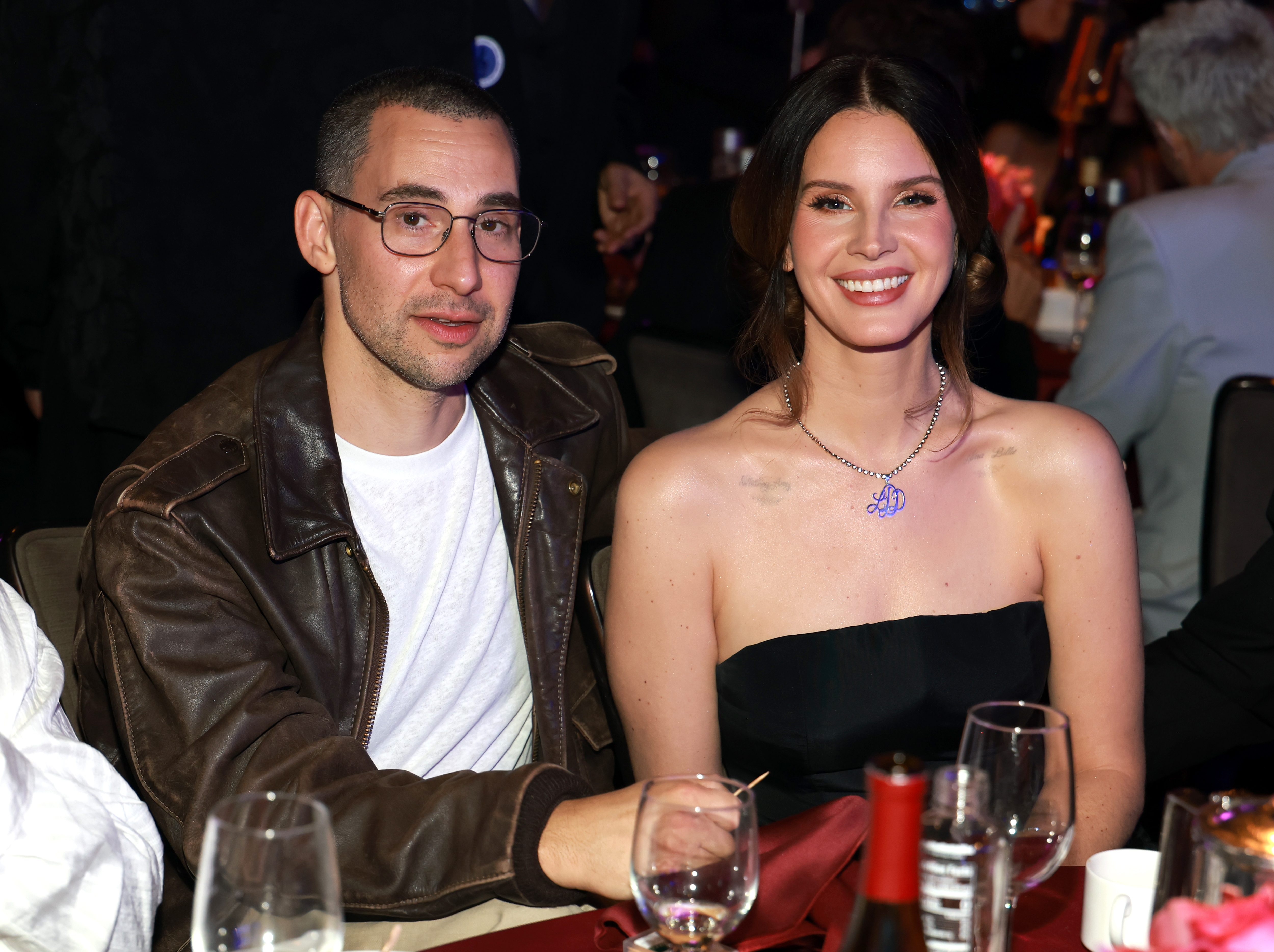 Jack Antonoff and Lana Del Rey attends the 68th GRAMMY Awards Pre-GRAMMY Gala 