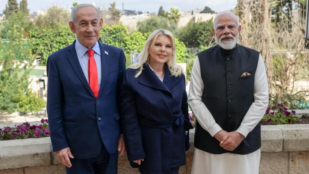Sara Netanyahu’s Photoshop editing (Photo: Maayan Toaf, Sara Netanyahu) תמונה של שרה נתניהו שעברה פוטושופ