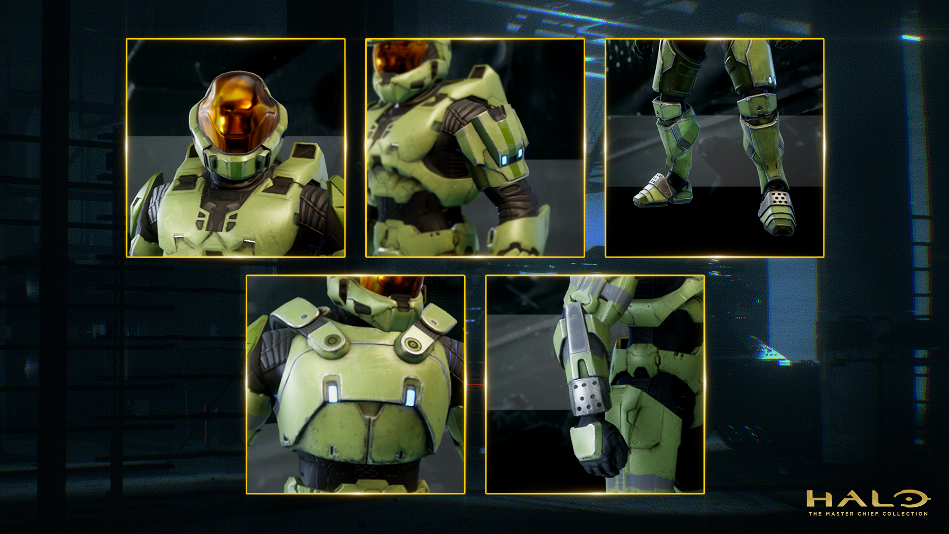 The Mirage armor set in Halo M C C