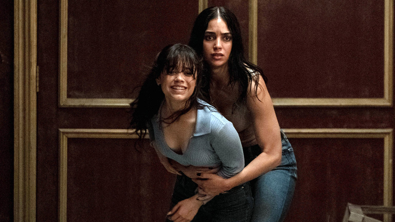 Scream VI, from left: Jenna Ortega, Melissa Barrera, 2023.