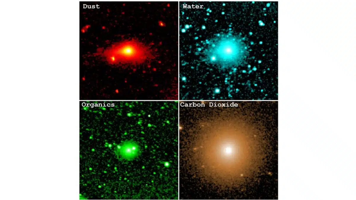 Nasa’s Spherex Detected Infrared Signals From Comet 3iatlas.