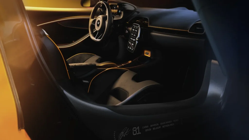 The McLaren Artura Spider forms the MCL39 Championship Edition, with ten cars built to mark McLaren’s latest Constructors' Championship