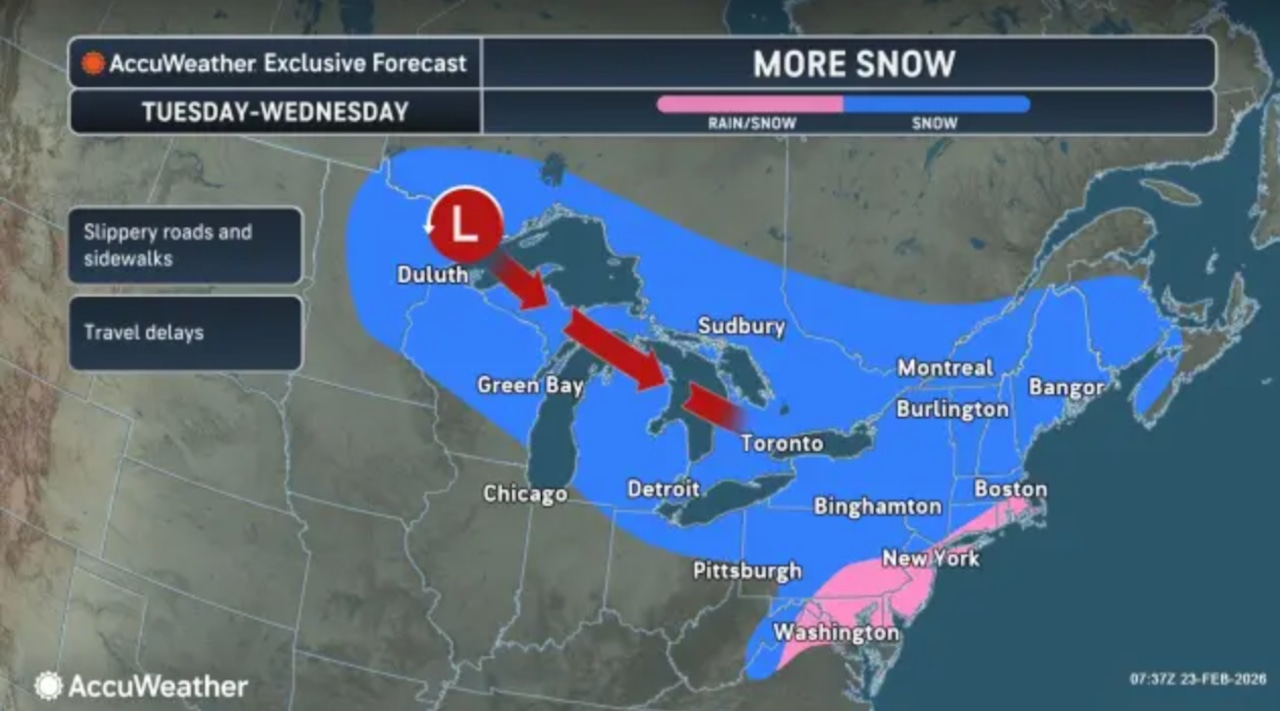 N.J. weather: Blizzard, snow, wind forecast for today, Monday. When storm stop?