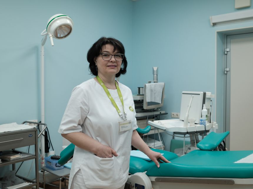 Dr. Alla Baranenko, a reproductive specialist at the Nadiya clinic in Kyiv, said she can see first hand the impact of the war on the health of her patients.
