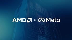 AMD and Meta logos