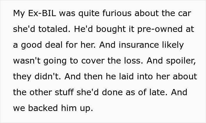 Text about woman going berserk on brother for meddling with parenting after kids called him for help, expressing fury.