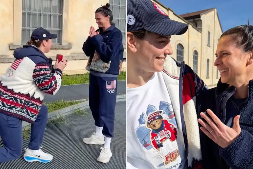 Team USA Athletes Brittany Bowe and Hilary Knight Get Engaged Hilary Knight/Instagram (2)