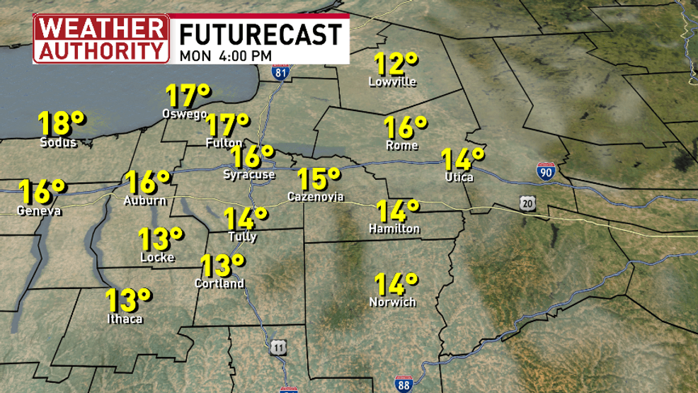 FUTURECAST 4 PM MONDAY
