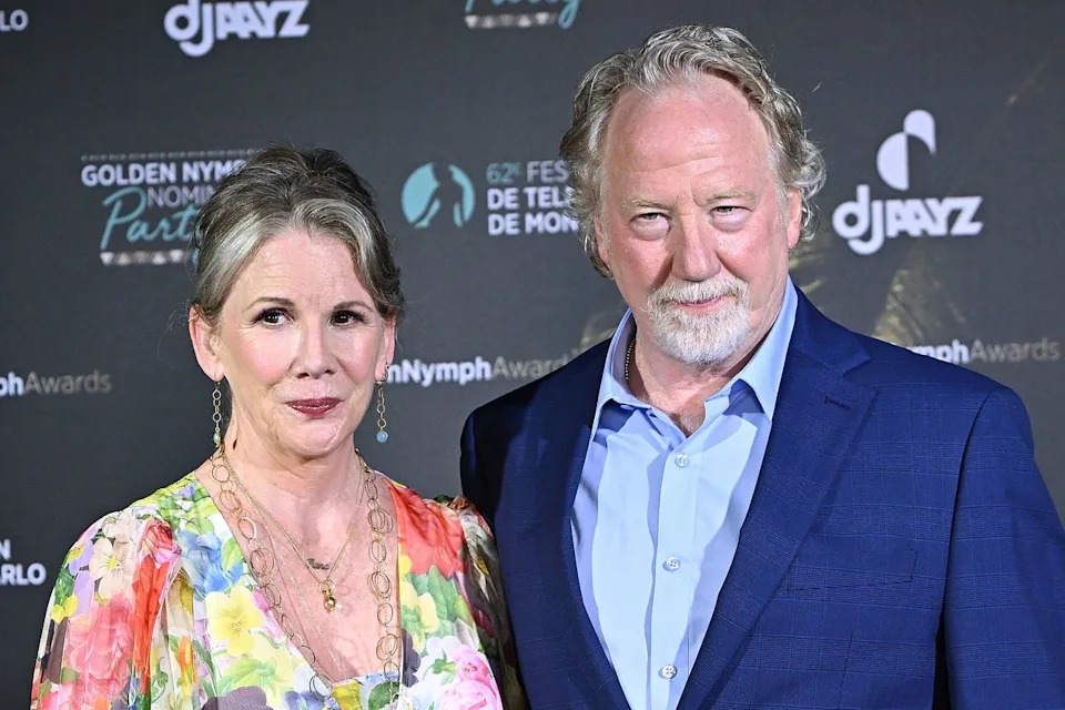 Melissa Gilbert and Timothy Busfield in 2023 Stephane Cardinale - Corbis/Corbis via Getty