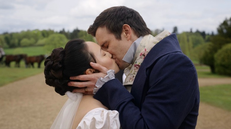 Sophie and Benedict in Bridgerton Season 4, Part 2