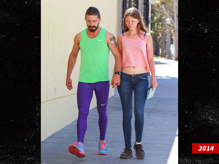 Shia Labeouf Mia Goth getty sub