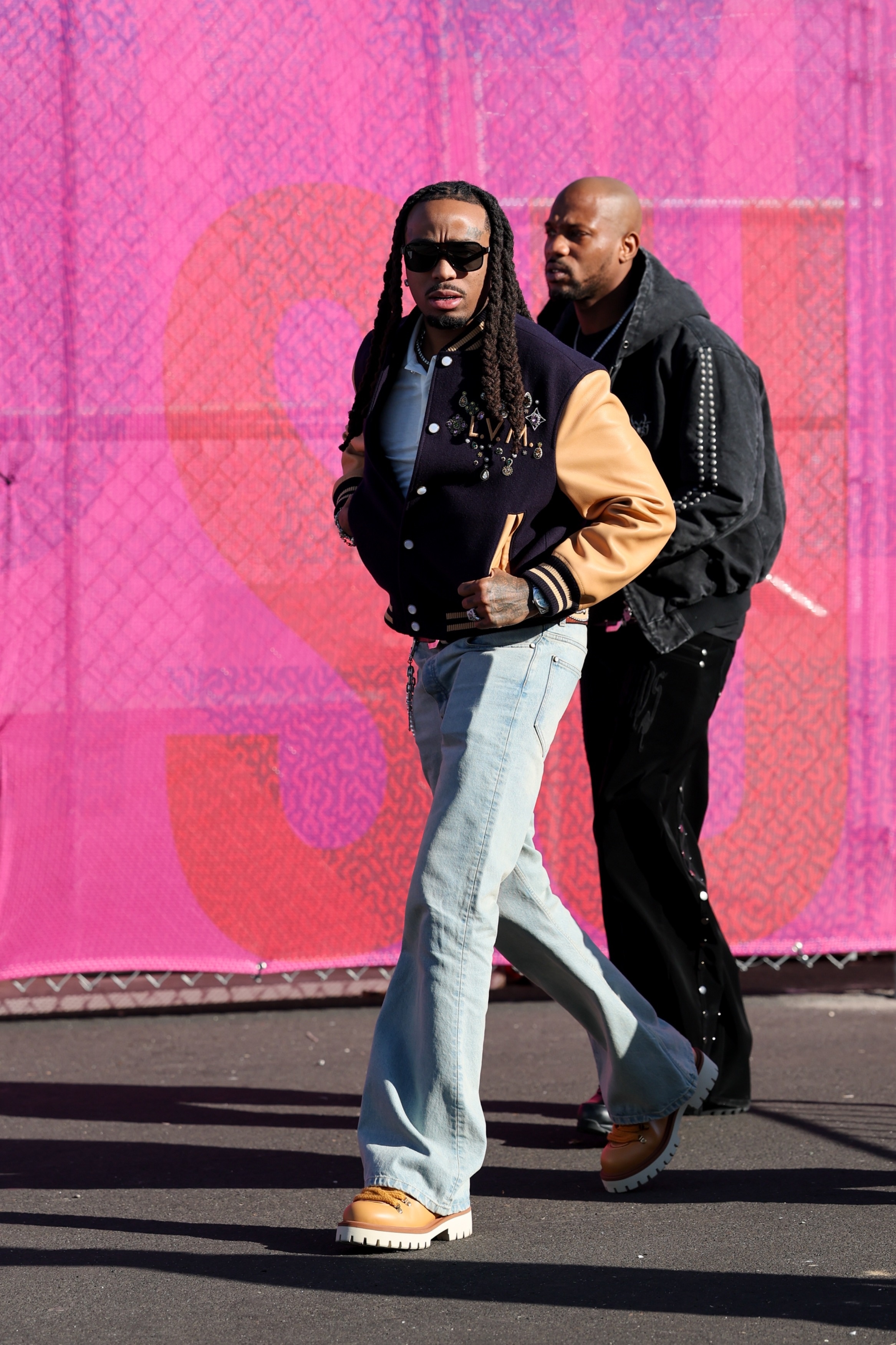 Quavo attends Super Bowl 60