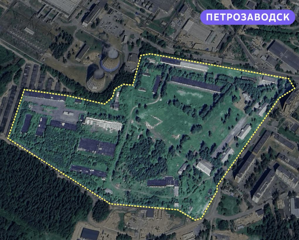 Abandoned Soviet-era military compound in Petrozavodsk, now enclosed and partially overgrown. (Photo: Juha Rissanen / Yle) Abandoned Soviet-era military compound in Petrozavodsk, now enclosed and partially overgrown. (Photo: Juha Rissanen / Yle)