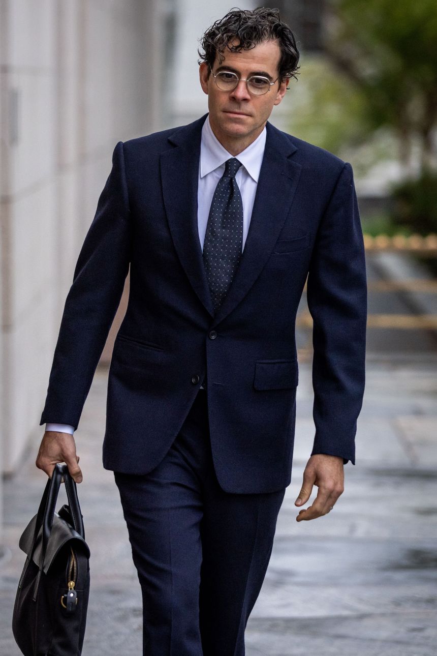 Instagram CEO Adam Mosseri arrives at the Los Angeles Superior Court before testifying on February 11, 2026.