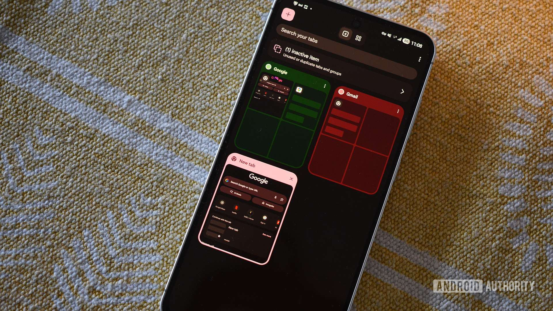 google chrome tab groups 1