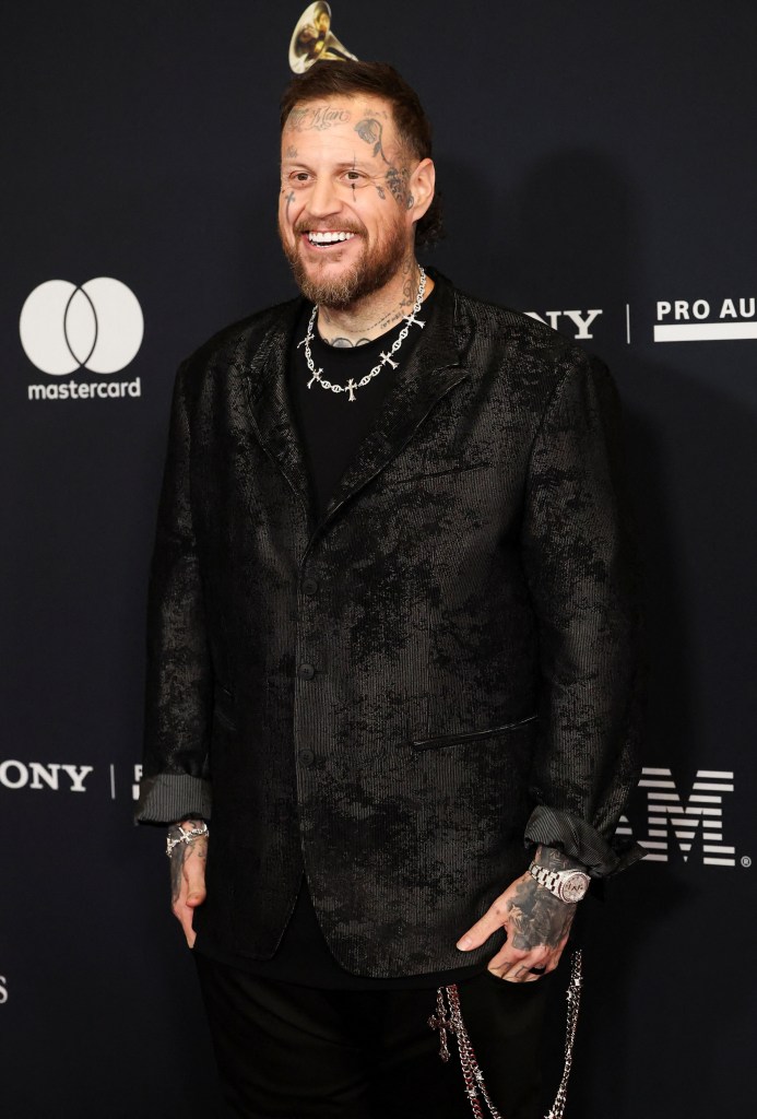 Jelly Roll attends the 68th GRAMMY Awards Pre-GRAMMY Gala 