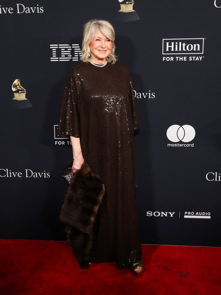 Martha Stewart attends the 68th GRAMMY Awards Pre-GRAMMY Gala 