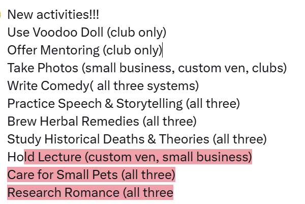 new sims 4 patch activities cross pack