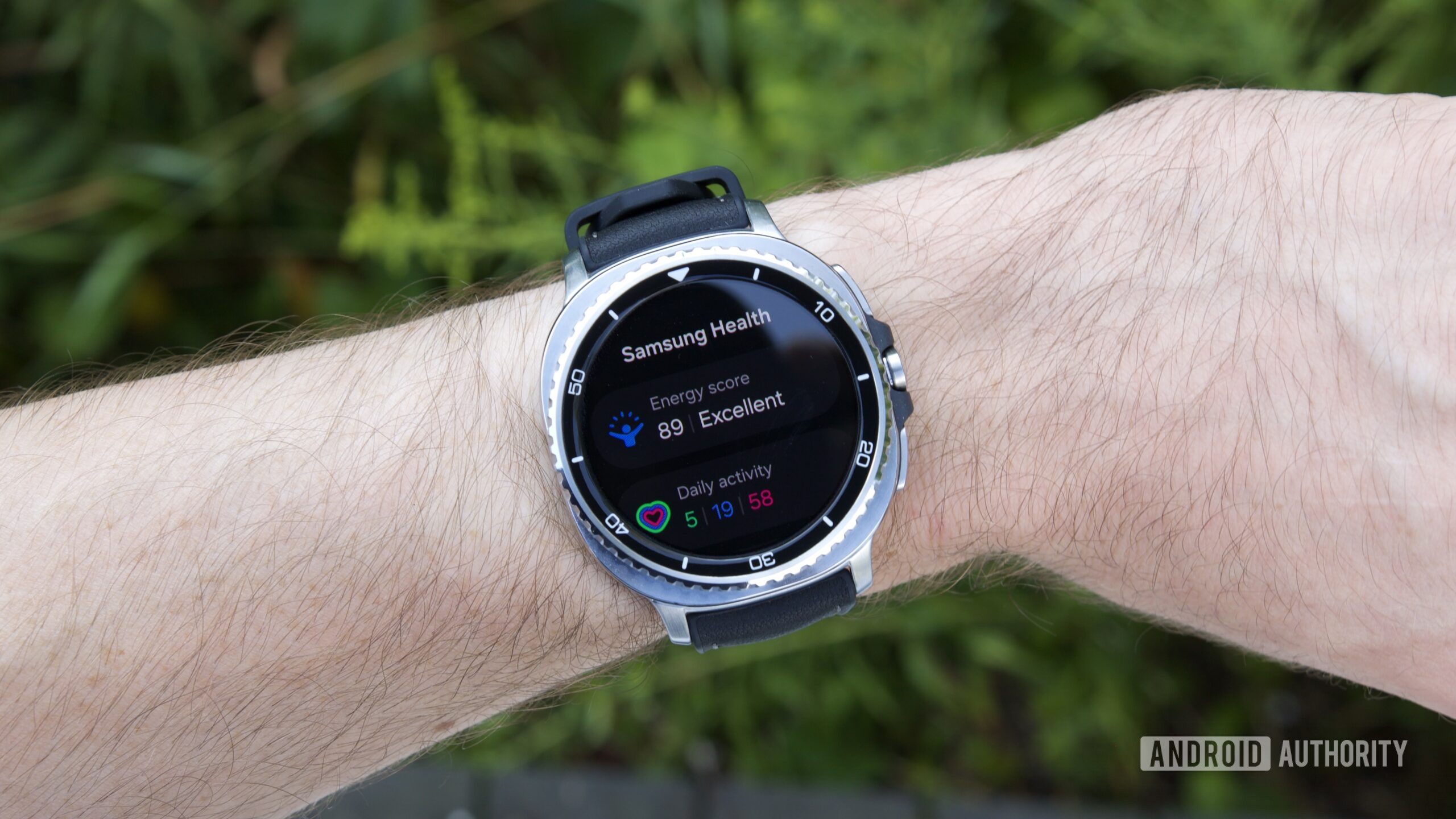 Samsung Health app running on the Galaxy Watch 8 Classic.