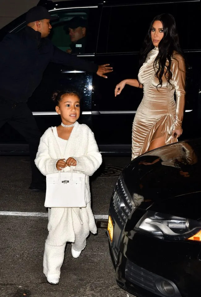 North West and Kim Kardashian in 2019.Credit: Getty Images