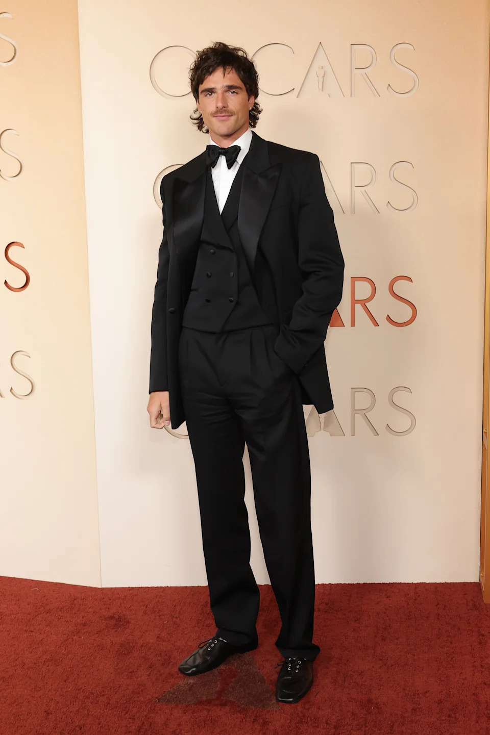 HOLLYWOOD, CALIFORNIA - MARCH 15: Jacob Elordi attends the 98th Oscars at Dolby Theatre on March 15, 2026 in Hollywood, California. (Photo by Mike Coppola/Getty Images)