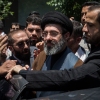 Mojtaba Khamenei (center), pictured here in 2019, is the son of former Iranian Supreme Leader Ayatollah Ali Khamenei. He was selected as the country's next supreme leader.
