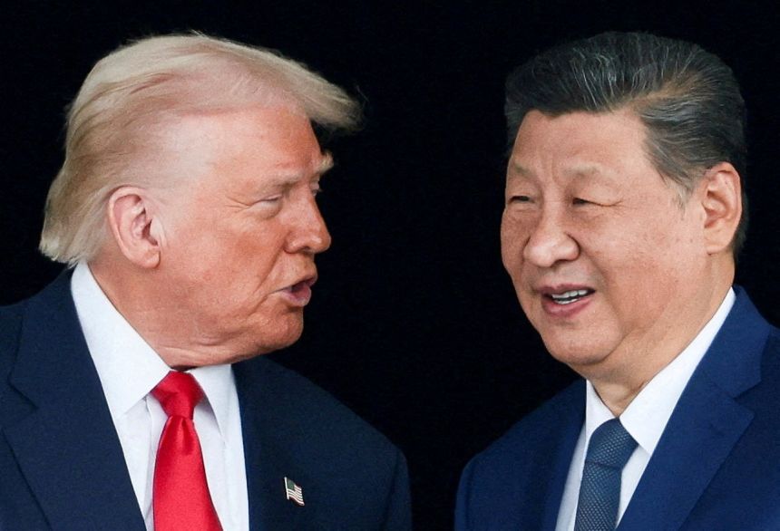 US President Donald Trump and Chinese leader Xi Jinping met on the sidelines of the Asia-Pacific Economic Cooperation (APEC) summit, in Busan, South Korea, on October 30, 2025.