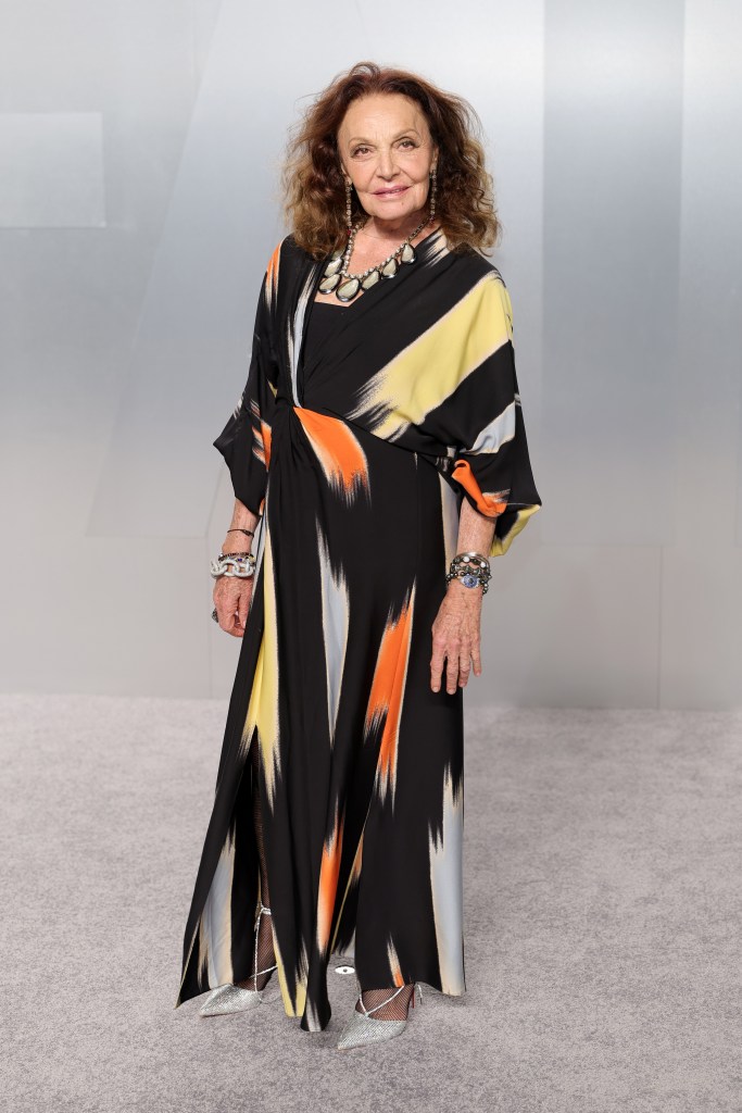 Diane von Fürstenberg attends the 2026 Vanity Fair Oscar Party