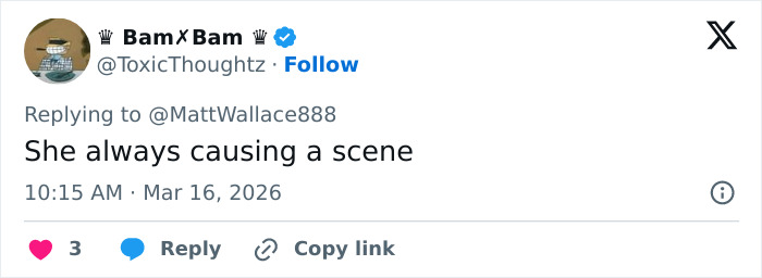 Social media reaction highlighting witness exposing what really happened after viral Oscars moment with Teyana Taylor and security guard.