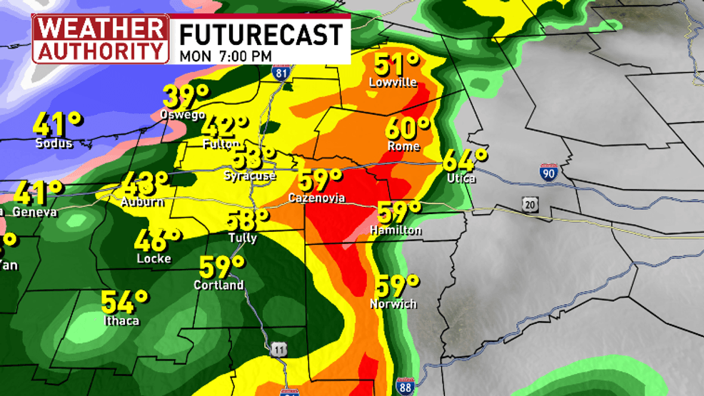 FUTURECAST 7 PM MONDAY