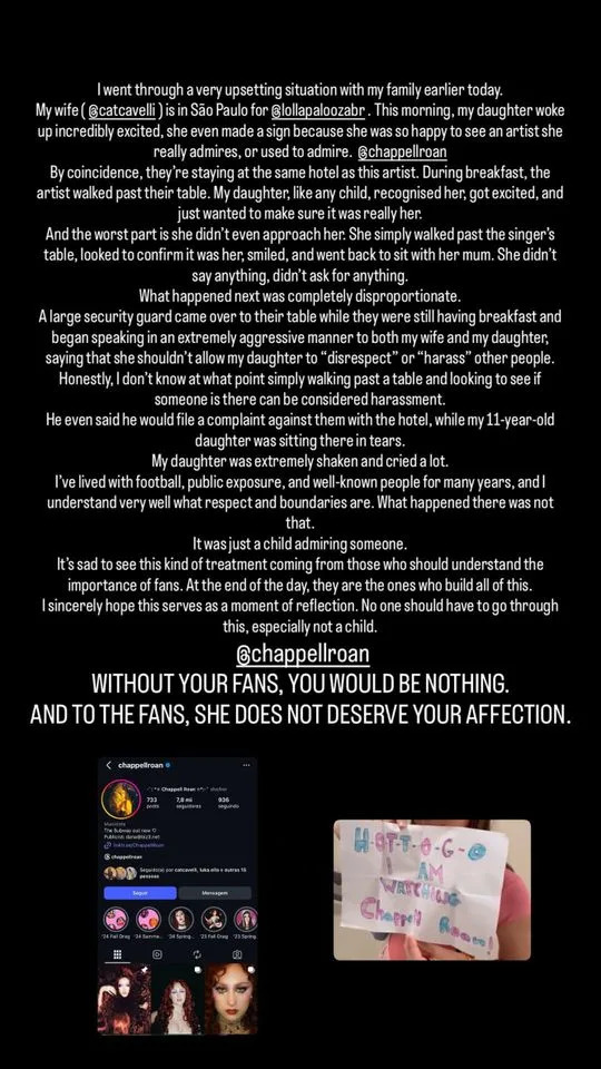 Jorginho's Instagram Stories postCredit: Jorginho Frello/Instagram